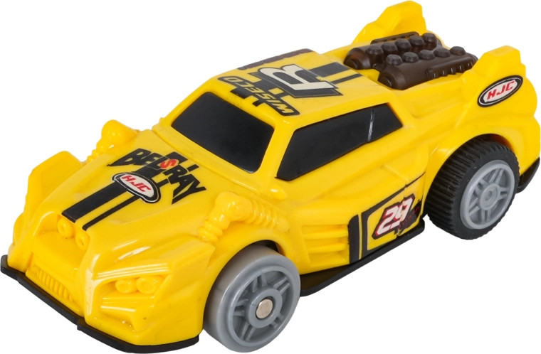 Automobiliukas su galiniu apšvietimu