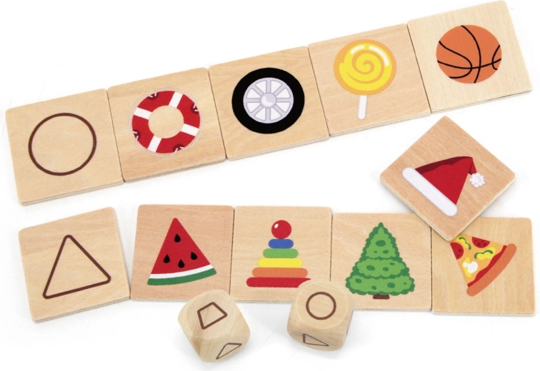 Learning shapes through play