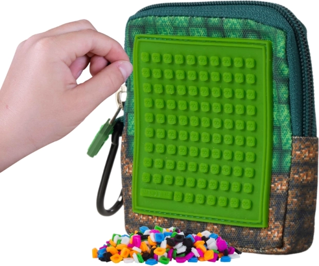 Pixie Crew green square Mine&Craft pixel pocket