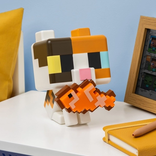 Minecraft lemputė GloBuddies katė