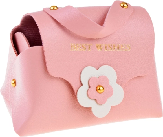 Elegant pink pouch