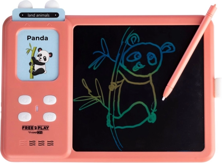 Piešimas ir rašymas LCD ekrane