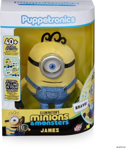 Interaktyvus minionas, pilnas garsų ir veiksmų