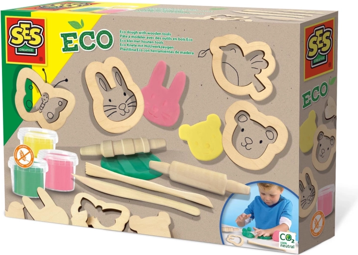 ECO modelinas su mediniais priedais