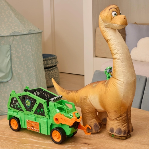 Milžiniškas dinozauras, kuris pats prisipučia