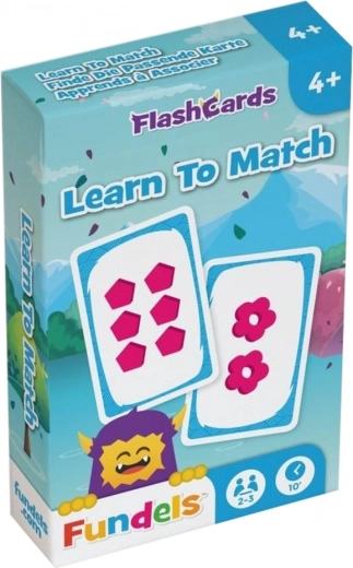 Edukacinis kortų žaidimas Learn to Match – skaičių mokymasis
