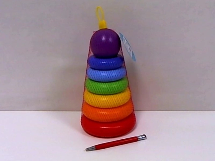 Stacking Pyramid – Rings and Ball (8 Pieces)