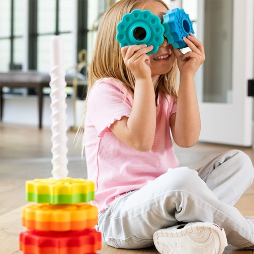 Colors, shapes, and free play