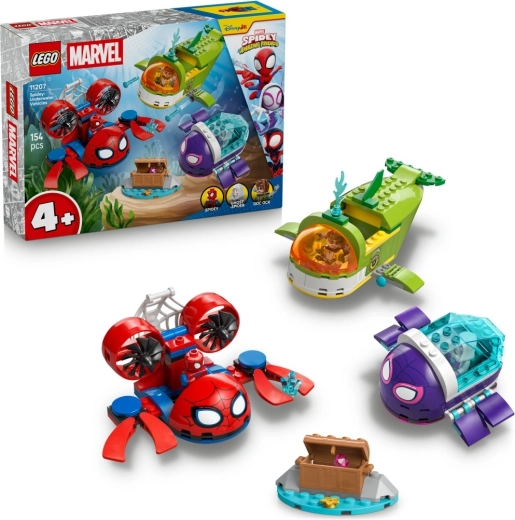 Lego Marvel Spidey: povandeninės transporto priemonės
