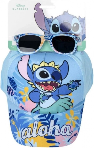 Vaikiška kepuraitė su snapeliu ir akiniais Stitch