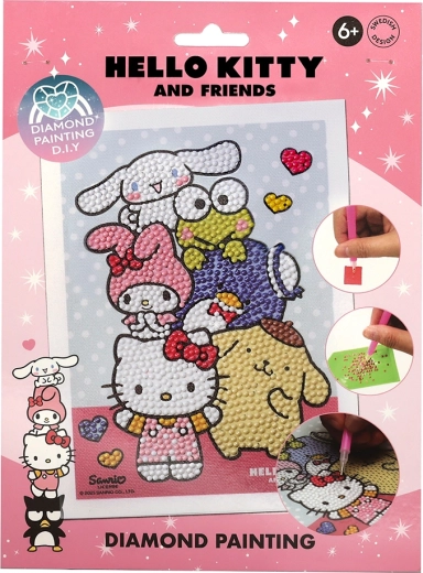 Hello Kitty Diamond Painting by Numbers for Kids