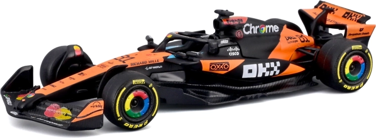 Bburago Formulės 1 modelis McLaren Team MCL39 2025 Oscar Piastri 81 1:64