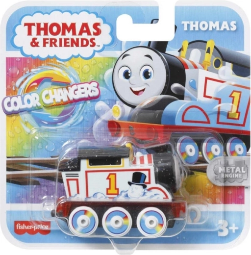 Spalvą keičiantis lokomotyvas THOMAS & FRIENDS – TOMAS, metalinis