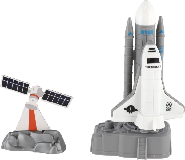Launchable space shuttle for action-packed liftoffs