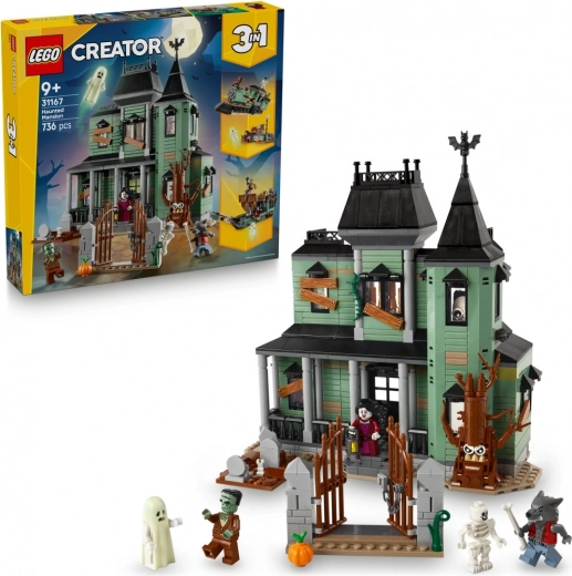 LEGO Creator 3 viename 31167 Vaiduoklių namas