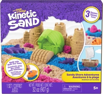 Kinetic Sand Sandy Beach Creative Set