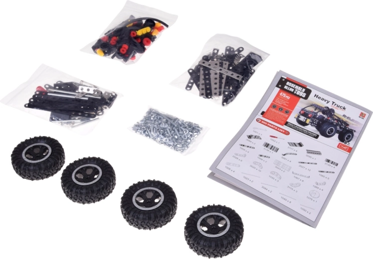Complete set of parts and tools