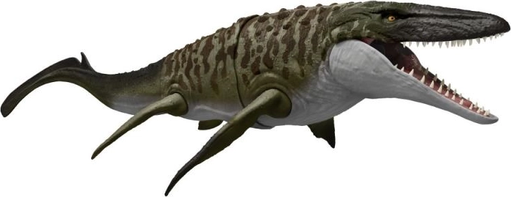 Juros periodo pasaulis dinozauras mosazauras – veiksmo figūrėlė 65 cm su kandimo ir iššovimo funkcija