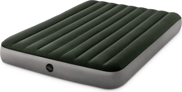 Pripučiama dvigulė čiužinys 203 × 152 × 25 cm su elektriniu siurbliu INTEX