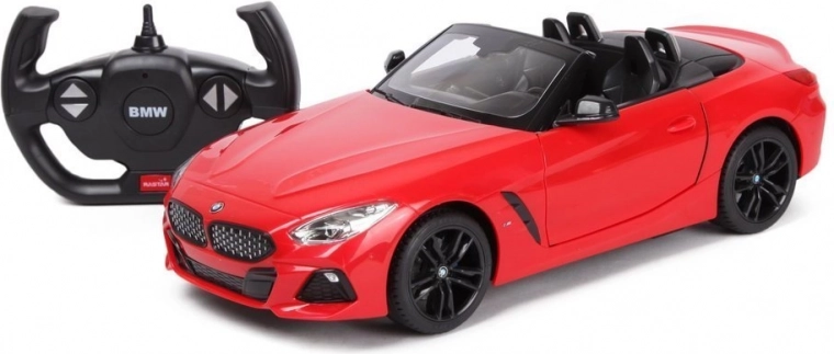 RC automobilis BMW Z4 Roadster Rastar 1:14 raudonas