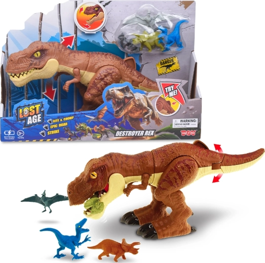 Hap-p-kid Destroyer T‑Rex plastic figure for kids