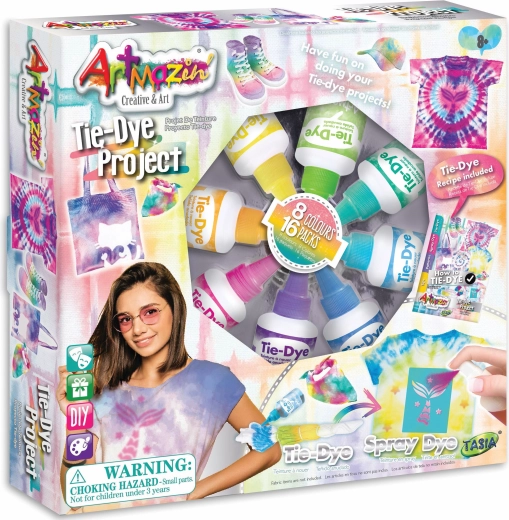 Batikavimo rinkinys Tasia – 8 spalvos tekstilei