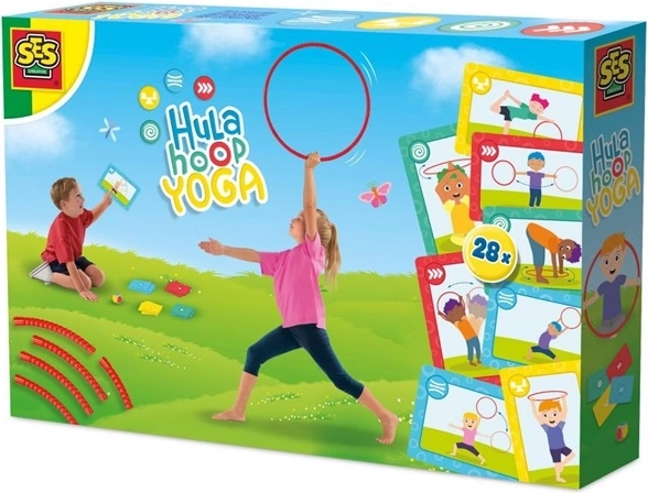 SES jogos hula lankas su kortelėmis ir kauliuku