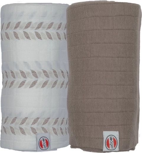 Lodger vystyklas Solid matcha rinkinys 2 vnt. 110 x 110 cm birch/buffalo