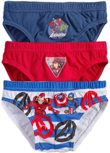 Avengers vaikiškų kelnaičių rinkinys (3 vnt.)
