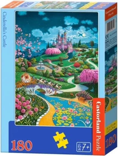 Castorland Cinderella's Castle Puzzle, 180 Pieces
