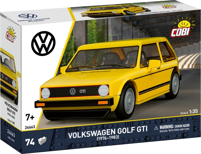 Cobi Volkswagen Golf GTI 1976–1983 building set 1:35 (74 pieces)