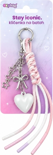 Oxybag fashion heart keychain