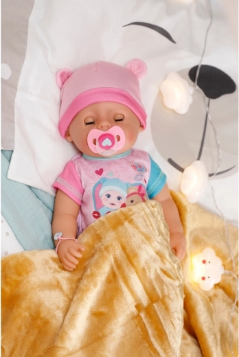 Falling asleep with a rotating pacifier