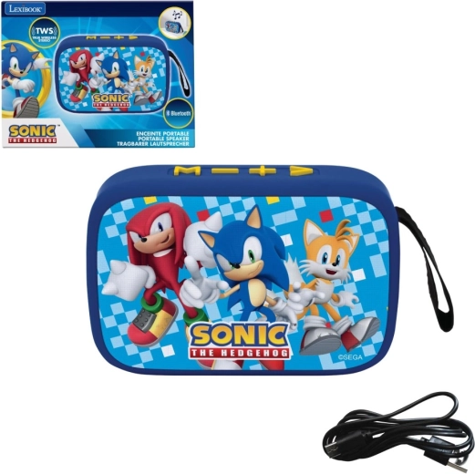 Lexibook portable speaker SONIC with fabric cover and TWS