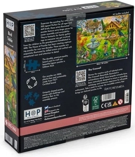 Durable puzzle made from FSC®-certified cardboard