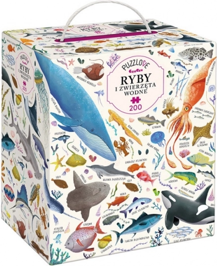 Puzzle Puzzlove Fish and Marine Creatures 200 pieces