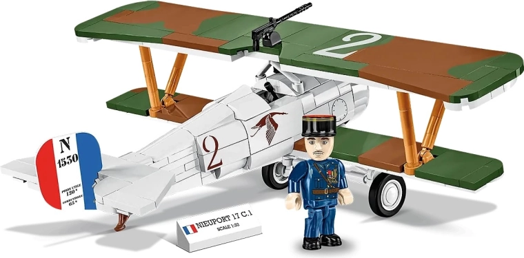Faithful details of the iconic biplane