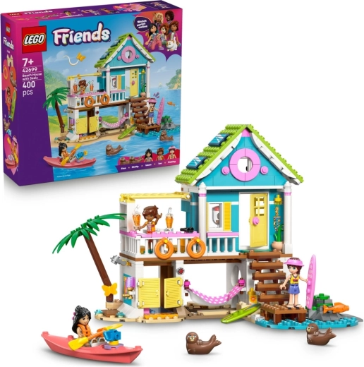 LEGO Friends paplūdimio namelis su ruoniais 42699