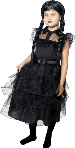 Children's costume Mysterious Girl M (6–8 years) – eco packaging