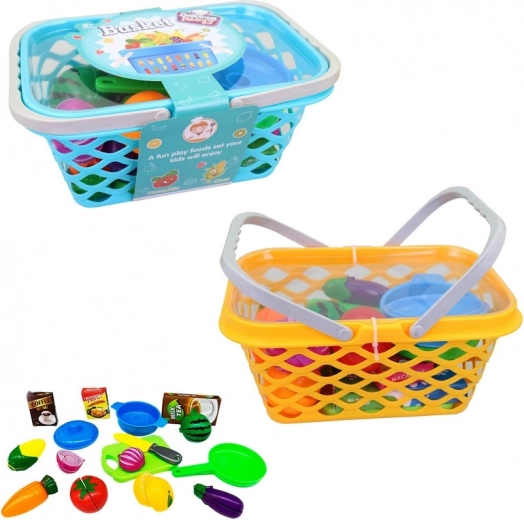 Camping Basket with Accessories for Kids