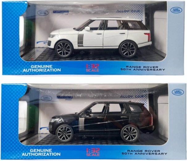 Metalinis Range Rover modelis 1:32 su šviesa ir garsu