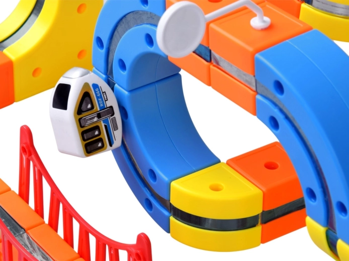 Magnetic connection for fast and stable building
