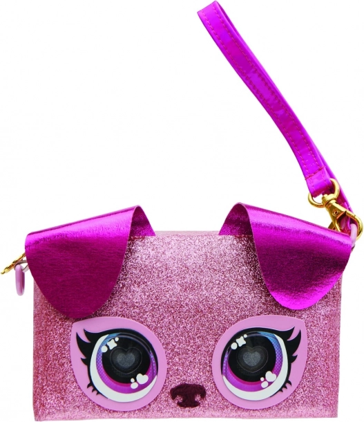 Kids Handbag PURSE PETS – Puppy with Light‑Up Eyes