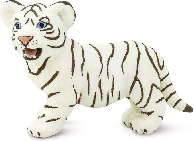 Safari Ltd. baltojo bengališkojo tigro jauniklis – 1 vnt.