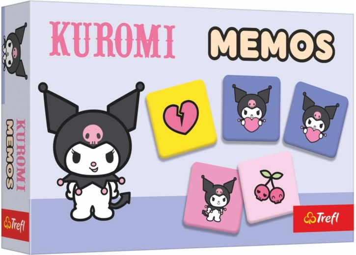 Kuromi pexeso – popierinis, 30 kortelių