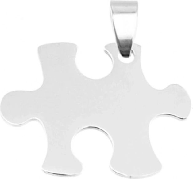 Steel Puzzle Pendant