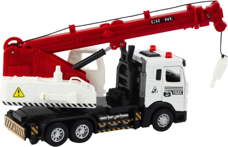Rotating superstructure and extendable boom with hook