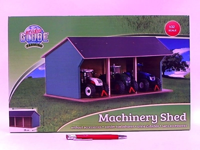 Kids Globe wooden shelter for tractors 1:32 - 1 piece