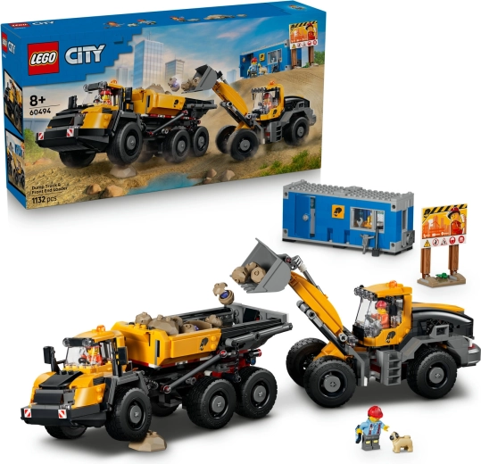 LEGO City Savivartis ir frontalinis krautuvas