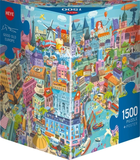 Heye puzzle Good Old Europe 1,500 pieces